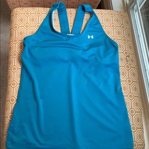Under armor workout top!  Size LG